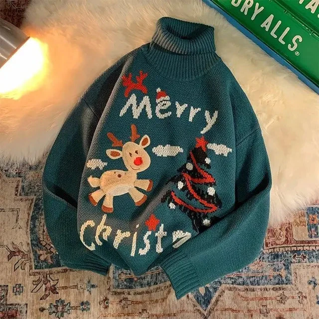 Ugly Christmas Sweatshirt For Couples - Image 6