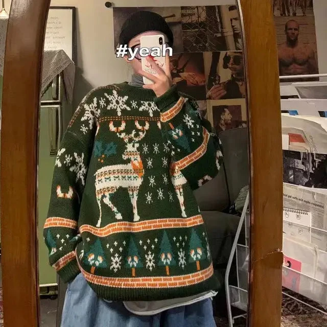 Ugly Christmas Sweatshirt For Couples - Image 10