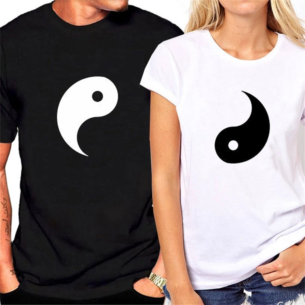 Ying Yang Shirt For Couples