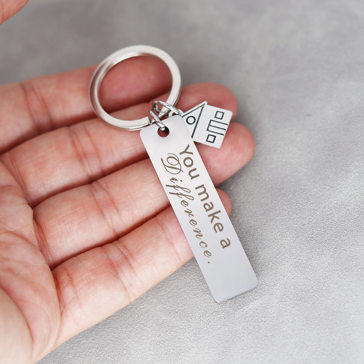You Make A Difference Keychain - Image 4