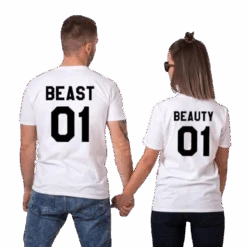 Funny Couple Shirts His Beauty Her Beast