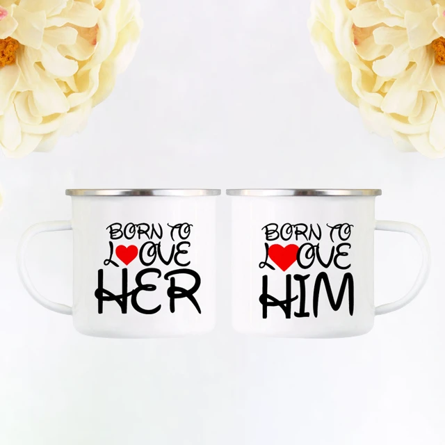 Born To Love Couple Mug