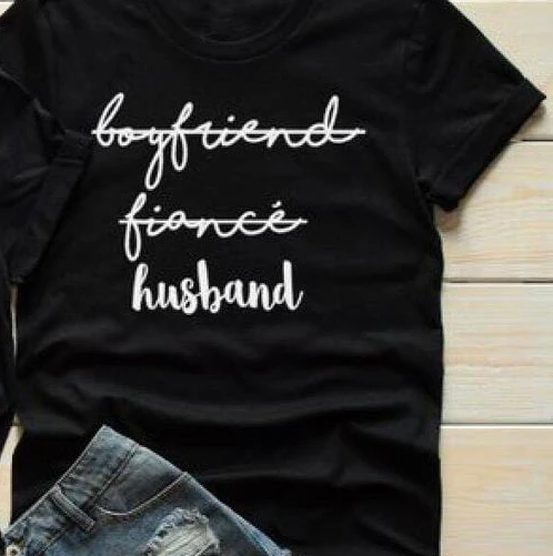 Bride And Groom T Shirts Funny - Image 3