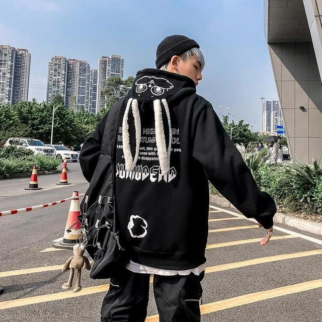 Bunny Couple Hoodies - Image 3