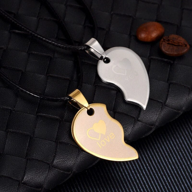 I Love You Couple Necklace - Image 8