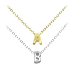 Couple Initial Necklace