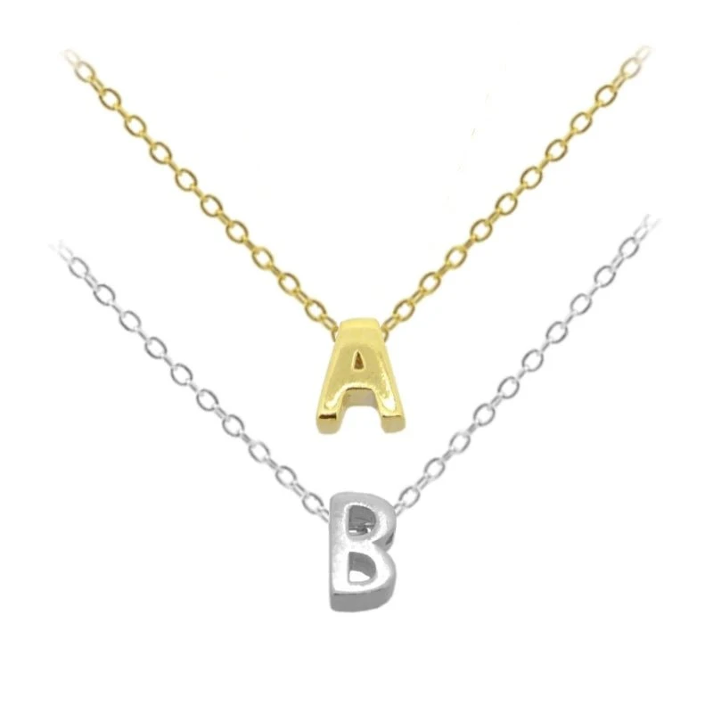 Couple Initial Necklace
