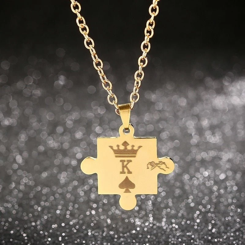 His King Her Queen Crown Necklace - Image 6