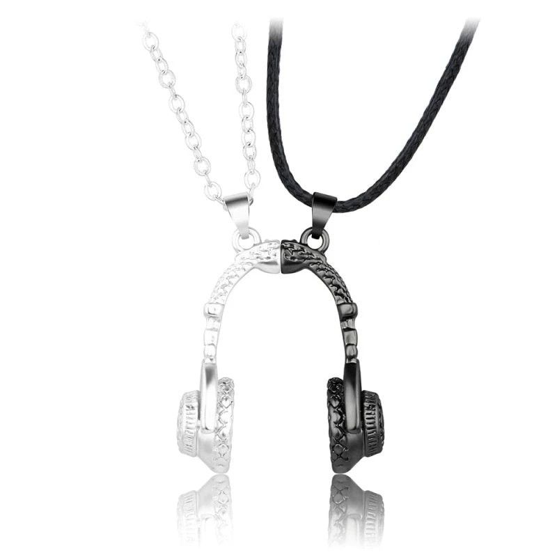Headphone Necklace For Couples