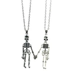 Skull Couple Necklace