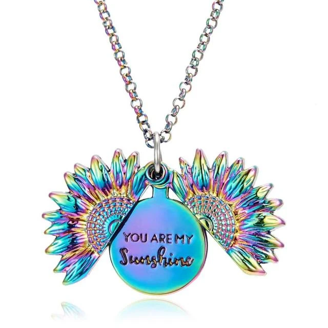 You Are My Sunshine Flower Necklace - Image 8