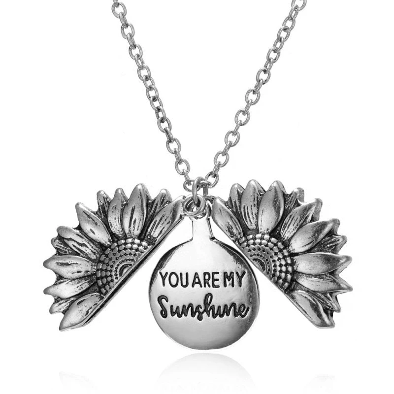 You Are My Sunshine Flower Necklace - Image 9