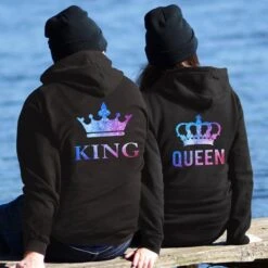 King And Queen Hoodie