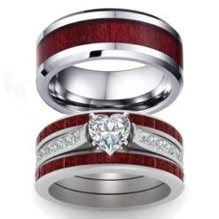 Promise Ring Bands For Couples