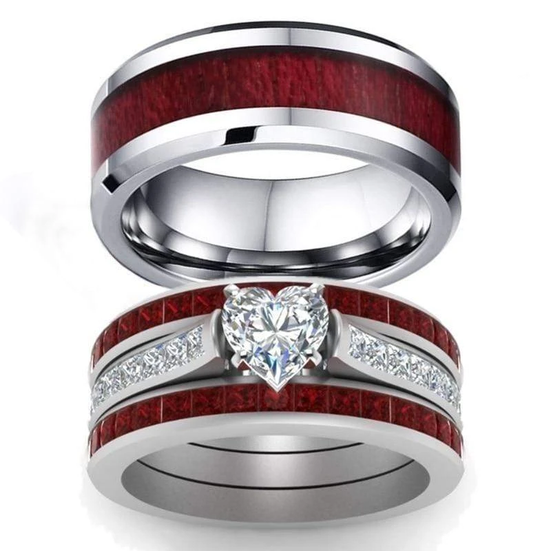 Promise Ring Bands For Couples