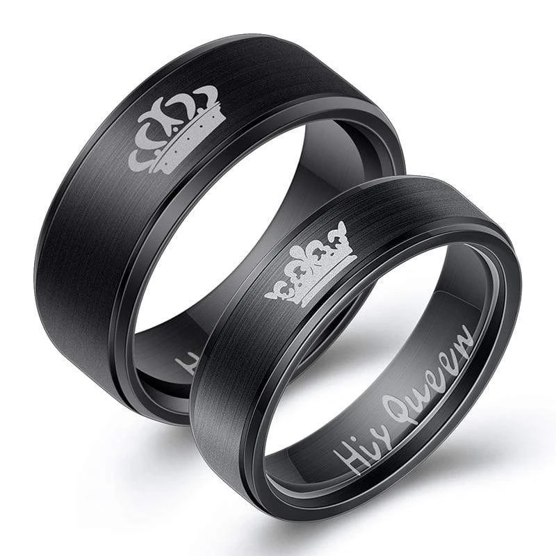 King And Queen Rings For Couples