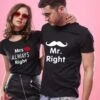 Always Right T Shirt For Couples