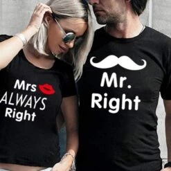 Mr And Mrs Couple Shirts