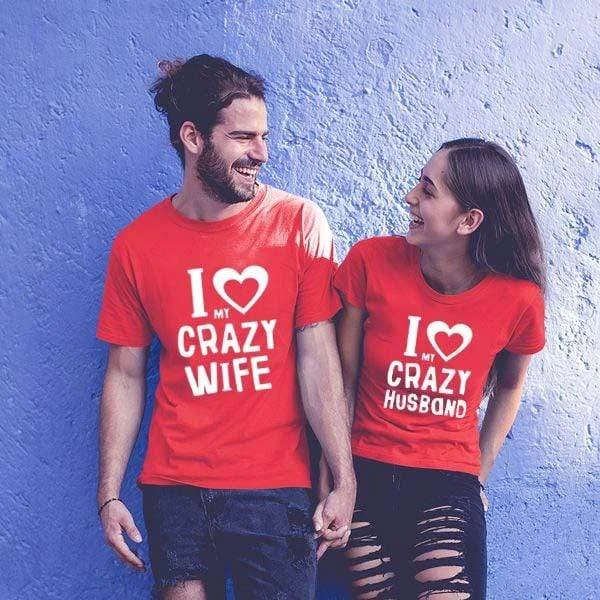 Couple T Shirt Husband And Wife