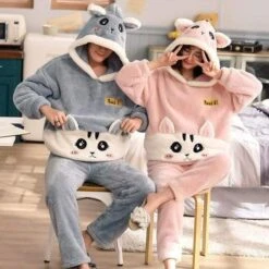 Couple Cat Onesies