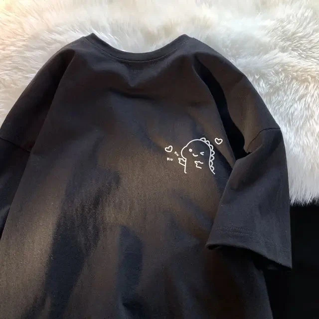 Dino Cute Matching Shirts For Couples - Image 3