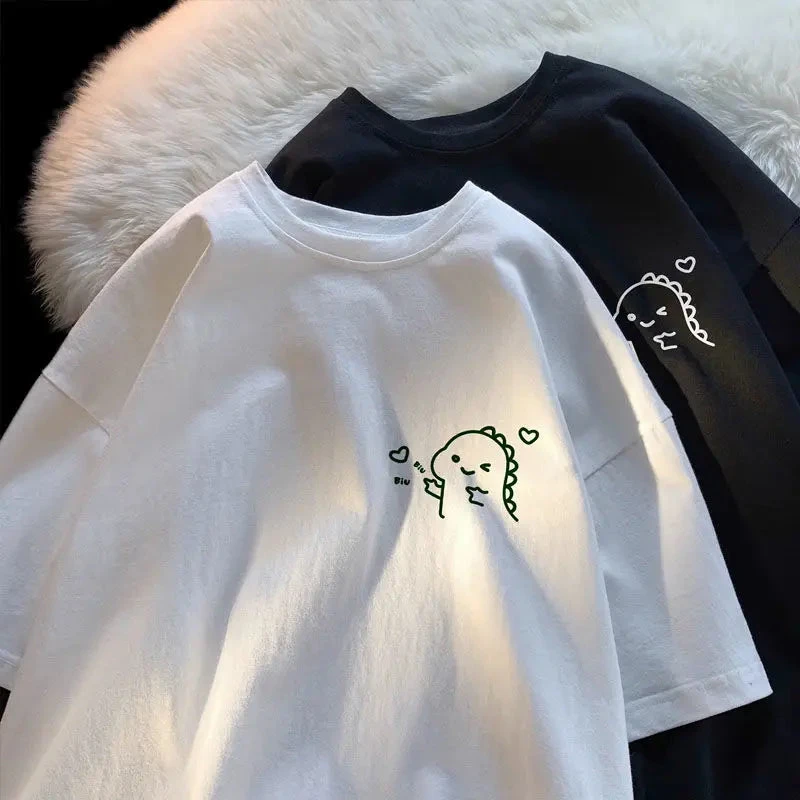 Dino Cute Matching Shirts For Couples