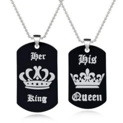 King And Queen Necklaces