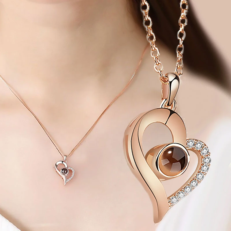 I Love You In 100 Languages Necklace - Image 3