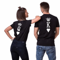 King And Queen Couple Shirts