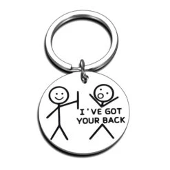 I Got Your Back Couple Keychain