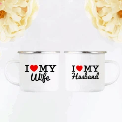 I Love My Wife Coffee Mug