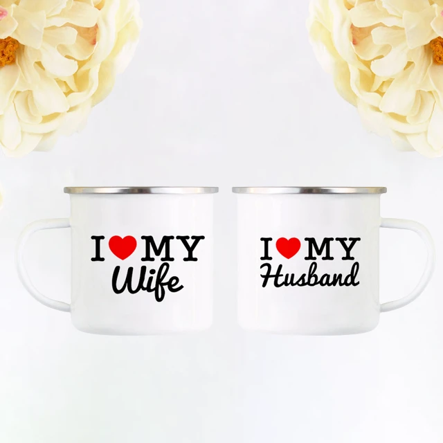 I Love My Wife Coffee Mug