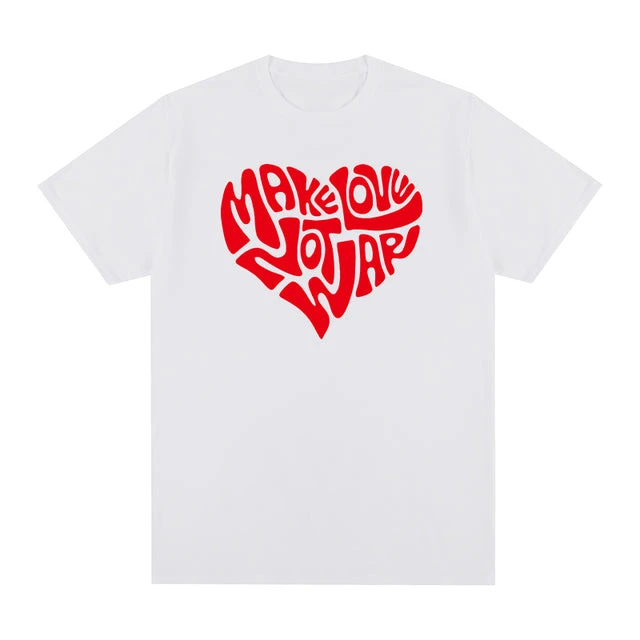 Make Love No War Couple Shirt - Image 9
