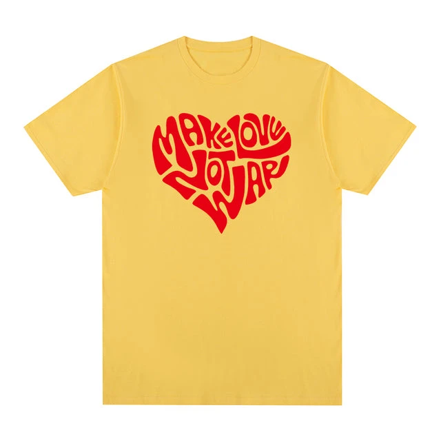 Make Love No War Couple Shirt - Image 10
