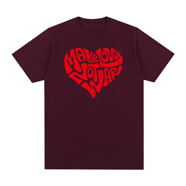 Make Love No War Couple Shirt - Image 11