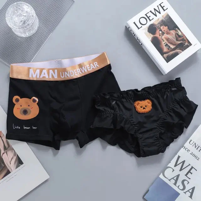 Matching Underwear For Couples Bear