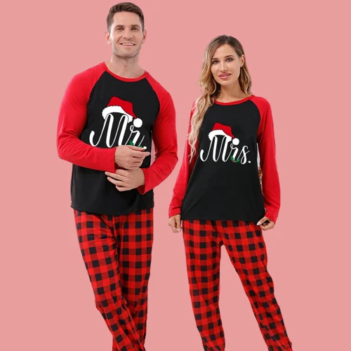 Mr And Mrs Christmas Pajamas