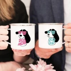 Dog Mom And Dad Mugs