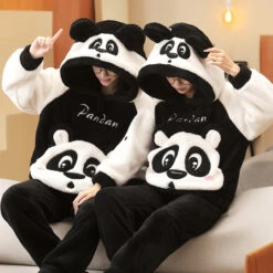 Panda Onesie Couple
