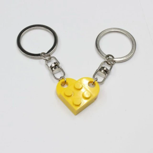Lego Heart Keychain For Two - Image 5