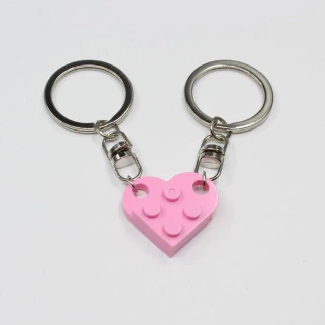 Lego Heart Keychain For Two - Image 4