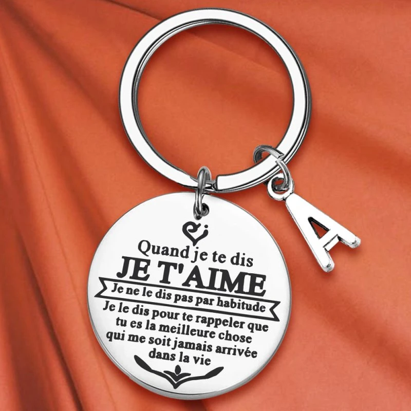 French Couple Keychain - Image 5