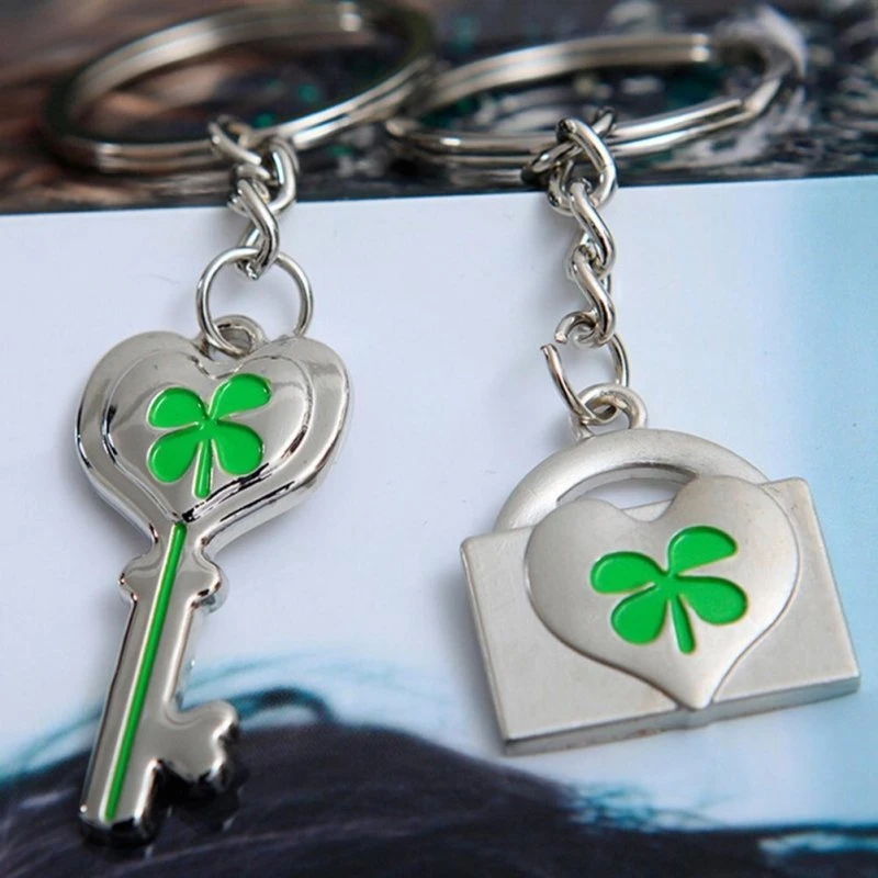 Four Leaf Clover Key Ring For Couples - Image 5