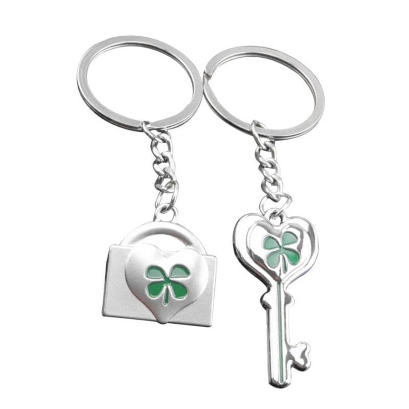 Four Leaf Clover Key Ring For Couples