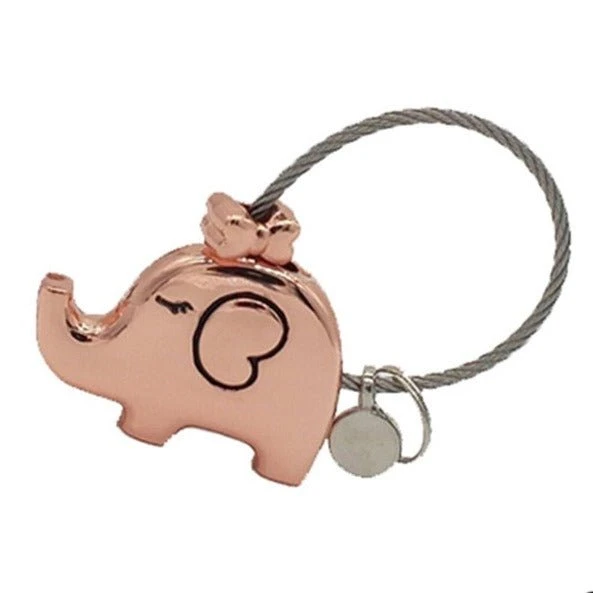Elephant Couple Keychain - Image 8