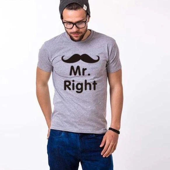 Always Right T Shirt For Couples - Image 5