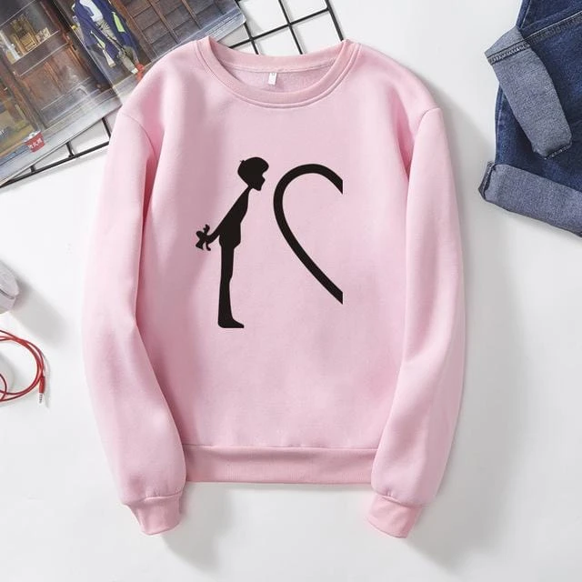 Heart Matching Couple Sweatshirts - Image 4