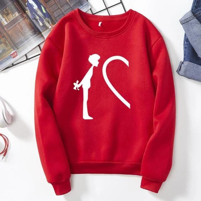 Heart Matching Couple Sweatshirts - Image 8