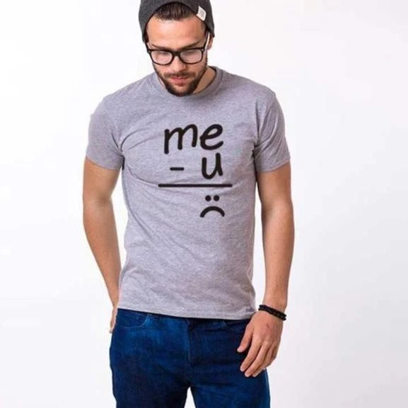 Funny Couple Shirts Me + You = Love - Image 7