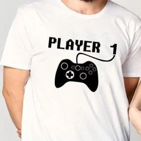 Player 1 Player 2 Matching Couple Shirts - Image 3